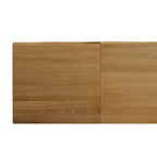 Cadre de lit California King en bois naturel