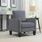 Fauteuil en polyester de style Mid-Century