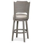 Tabouret de bar pivotant moderne avec assise rembourrée