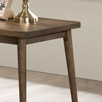 Table d'appoint de 60 cm en noyer massif de style Mid-Century