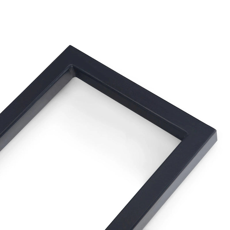 Table d'appoint industrielle en métal massif, en forme de C, de 45,7 cm de large – 45,7 L x 25,4 P x 61 H cm