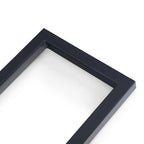 Table d'appoint industrielle en métal massif, en forme de C, de 45,7 cm de large – 45,7 L x 25,4 P x 61 H cm