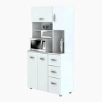 Meuble de rangement de cuisine blanc