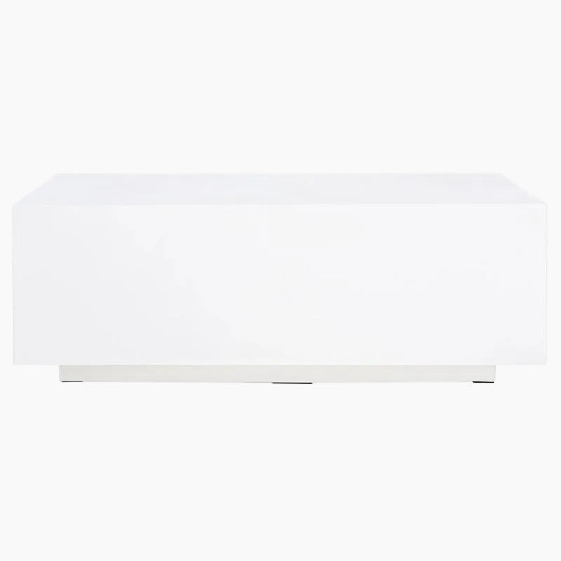 Table basse rectangulaire – Fini faux béton, 40x20x14