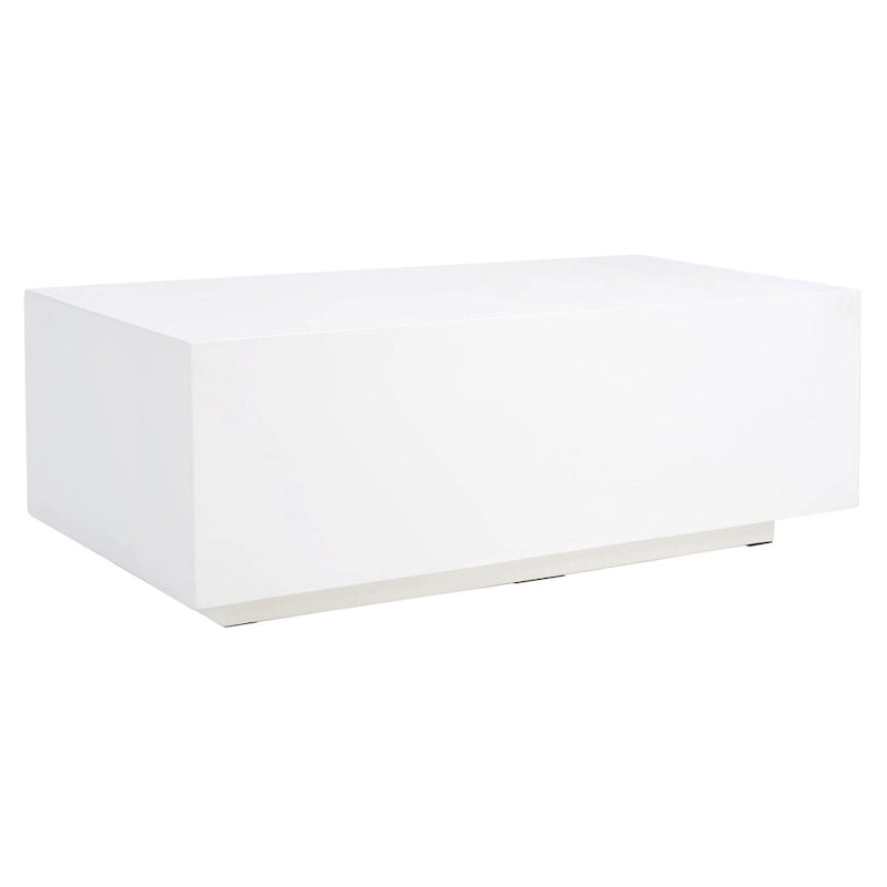 Table basse rectangulaire – Fini faux béton, 40x20x14