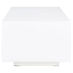 Table basse rectangulaire – Fini faux béton, 40x20x14
