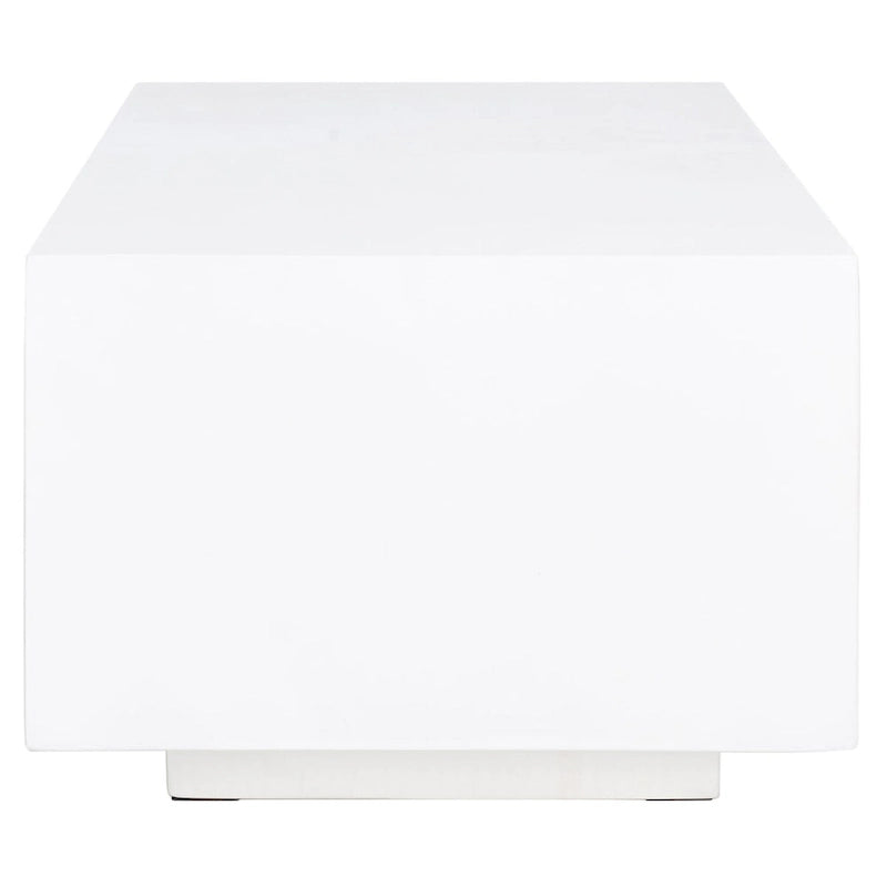 Table basse rectangulaire – Fini faux béton, 40x20x14
