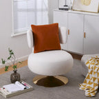 Fauteuil pivotant pour salon et chambre à coucher
