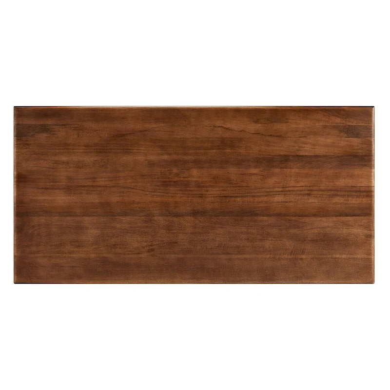 Table à manger rectangulaire en bois massif de 70 pouces